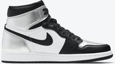 Nike Air Jordan 1 High OG, CD0461 001, Black/Black Metallic-Silver, EUR 36.5