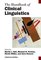 The Handbook of Clinical Linguistics - MJ Ball, Martin J. Ball