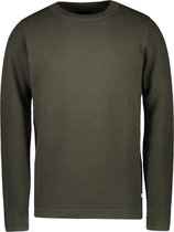 Cars Jeans  Edmond Sweat Mannen Trui Army - Maat XXXL