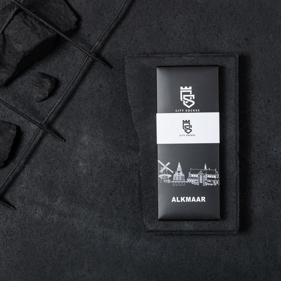 CitySockss Alkmaar - chaussettes - coffret cadeau - taille unique