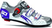 Sidi Scarpe Genius 5-Fit - Racefietsschoenen - Steel Wit Zilver Blauw - Maat 40