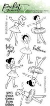 BFF Ballerina Friends Clear Stamps (BFF-107)