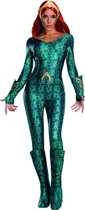 Rubie's Kostuum Mera Deluxe Dames Polyester Aqua/goud Mt S