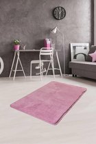 Livetti | Salonmat | Vloerkleed | Tapijt | Kamermat | Rechthoek | 70x120 cm | Roze