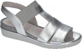 Gabor -Dames -  zilver - sandalen - maat 42