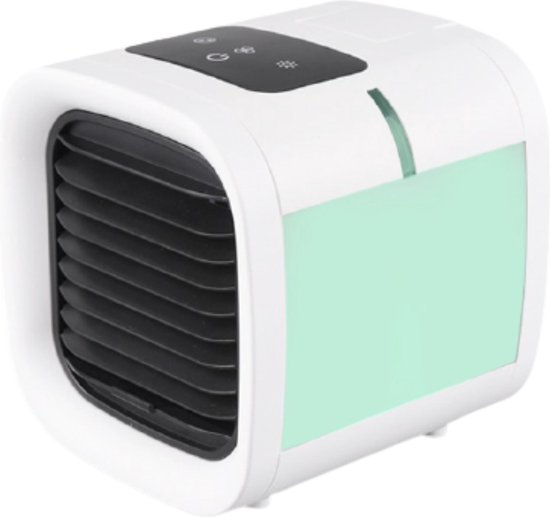 Tocht™ mini mobiele airco ventilator – aircooler – luchtkoeler – airconditioning - verkoeling – wit