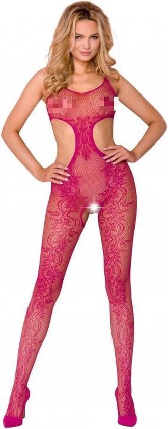Casmir Bodystocking 002 - Fuchsia 