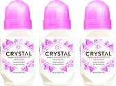 Crystal Deodorant Roll-On Multi Pack - 3 x 66 ml
