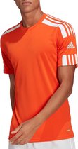 adidas Squadra 21 Sportshirt - Maat L  - Mannen - oranje - wit