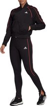 adidas Bomb en Tight Trainingspak - Maat XS  - Vrouwen - zwart - rood