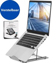 Sirius Choice Universele Ergonomische Laptopstandaard 10-17 inch - Verstelbare Laptop houder - Laptop Stand - Zilver