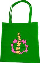 Anha'Lore Designs - Tribal - Exclusieve handgemaakte tote bag - Groen