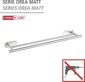 Wenko Porte-Serviettes Duo Orea 60 X 12 Cm Inox Mat Argent