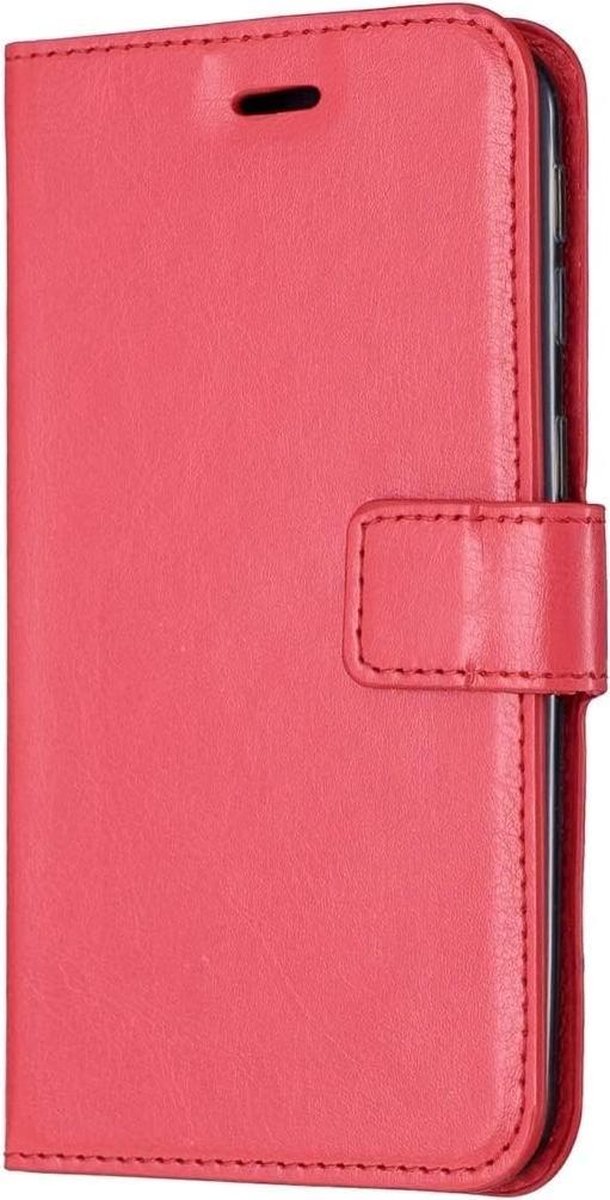 Portemonnee Book Case Hoesje Geschikt voor: iPhone 11 Pro - rood
