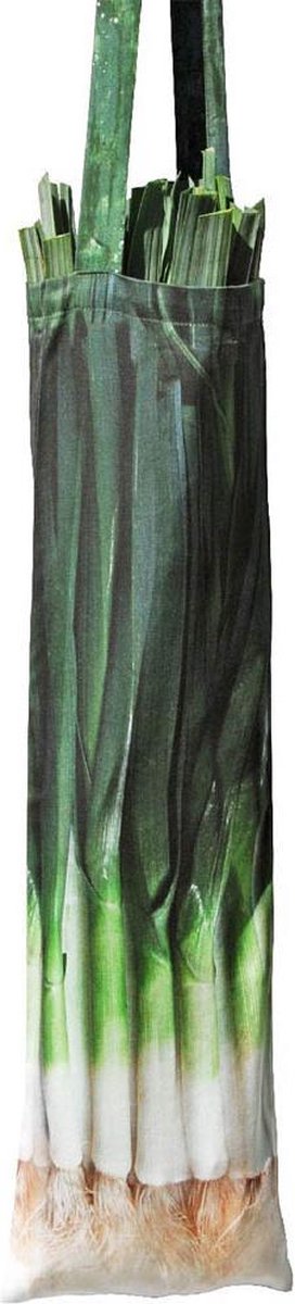 Boodschappentas met hengsel  -  Prei - MB Design - L 56 x B 18 cm
