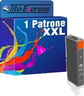 PlatinumSerie 1x cartridge alternatief voor Canon CLI-571 Gray