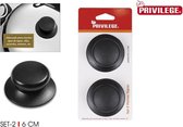 Privilege Pan Covers (2 pcs) (6 cm)