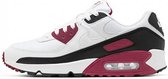 Nike Air Max 90 Wit / Maroon / Zwart - Heren Sneaker - CT4352-104 - Maat 40.5