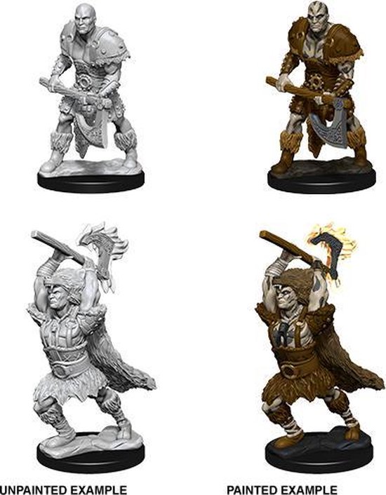 Dungeons and Dragons Nolzur's Marvelous Miniatures: Goliath Barbarian, Male