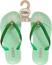 Meisjes slipper - Glitter Mint - 30/31