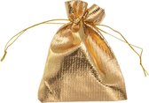 Metallic zakjes (13 x 18 cm) Gold (20 Stuks)