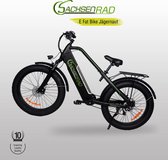 SachsenRad, Jägernaut , Fat E-Fiets, 26" inch Aluminum alloy, Fat Bike, City Bike, E-bike