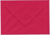Cards & Crafts 50 Luxe enveloppen - C6 - Fuchsia Pink - 110grams - 162x114mm