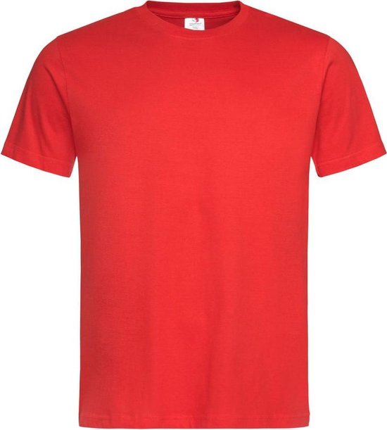 Set van 4 T-shirts rood maat 4XL