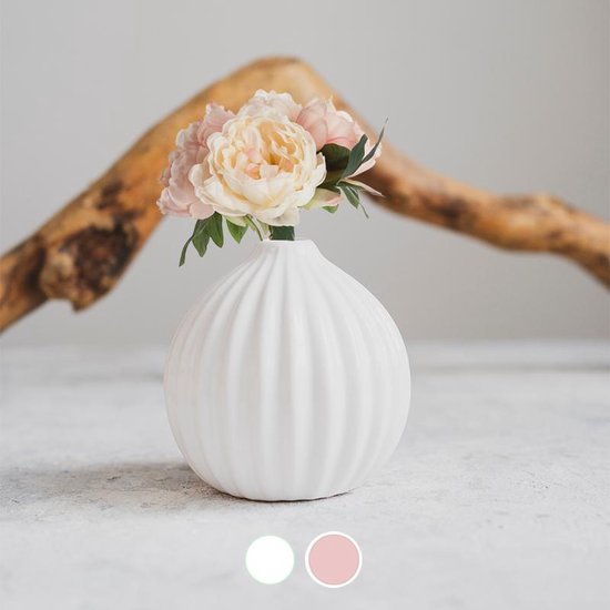 Kunstboeket Witte Pioenrozen – Kunstbloemen Discounter