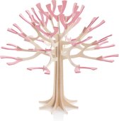 Lovi Kersenboom 11,5 cm Naturel berkenhout / Roze bloesem