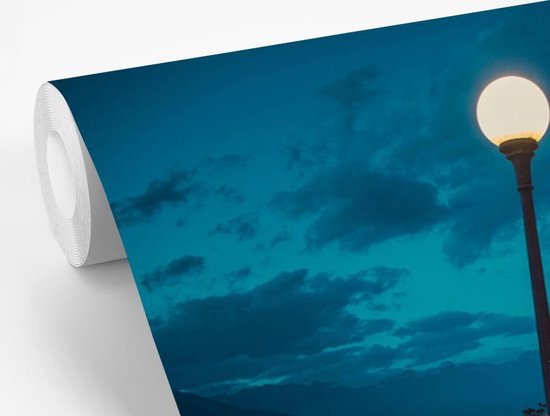 Behang - Fotobehang Comomeer - Italië - Licht - Breedte 525 cm x hoogte 350 cm