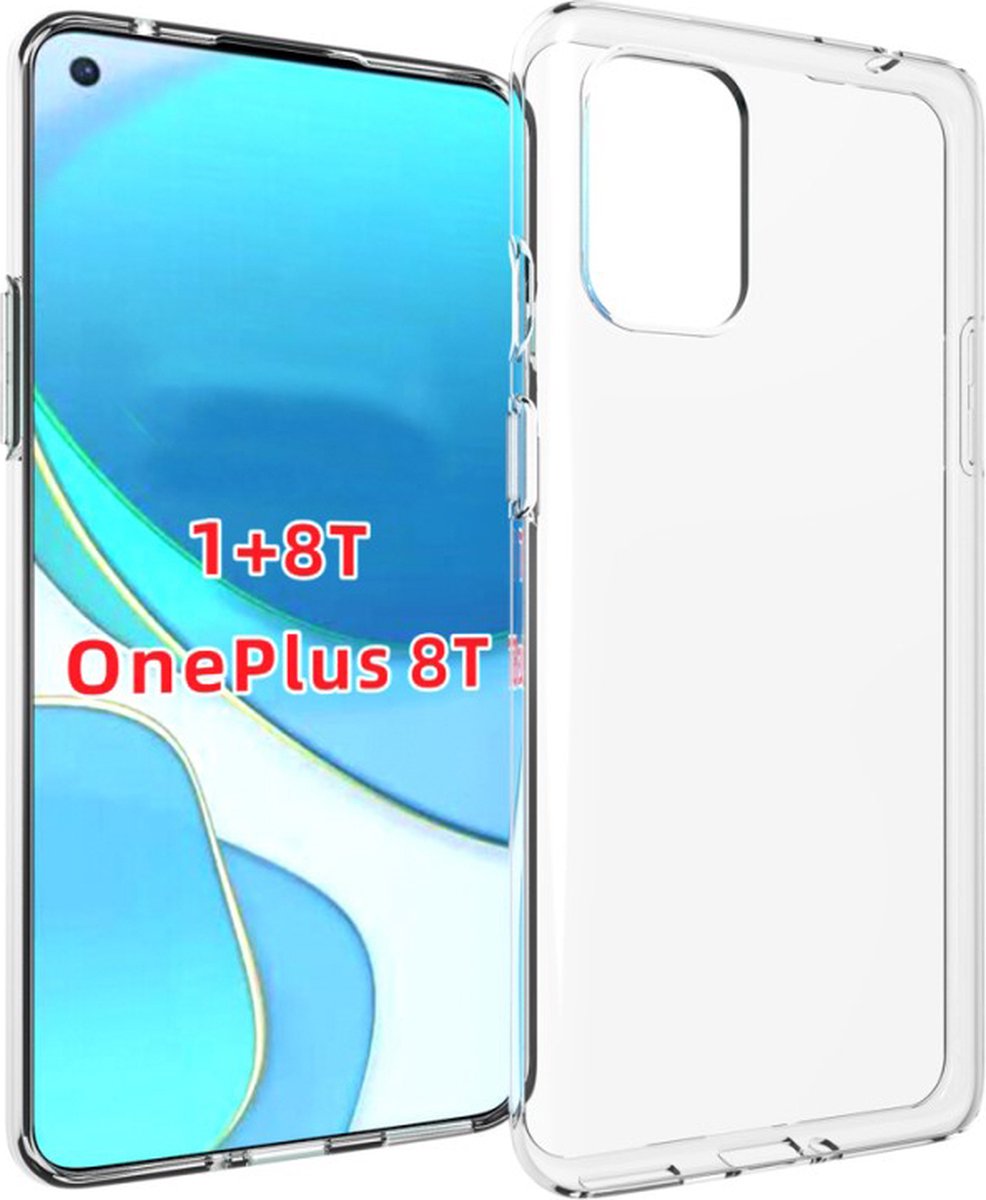 OnePlus 8T TPU Back Case Siliconen Transparant