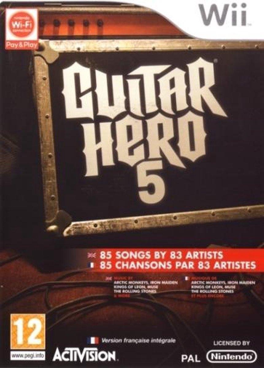 Guitar Hero 5 + Gitaar | Games | bol