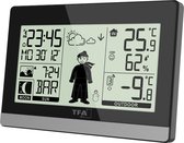 TFA-Dostmann Weather Boy Noir LCD Batterie