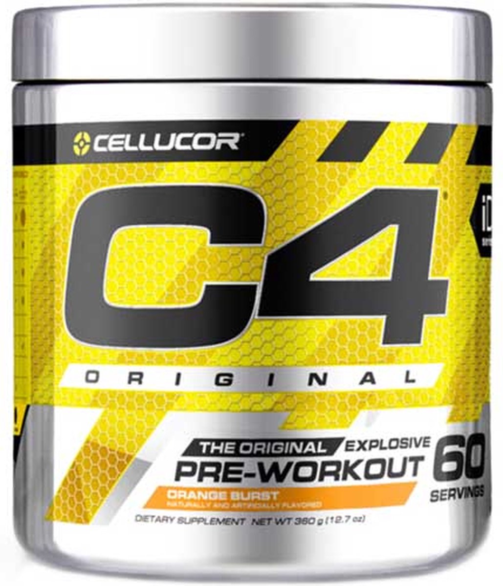 Cellucor C4 Original - Orange Burst - Pre-workout - 60 doseringen