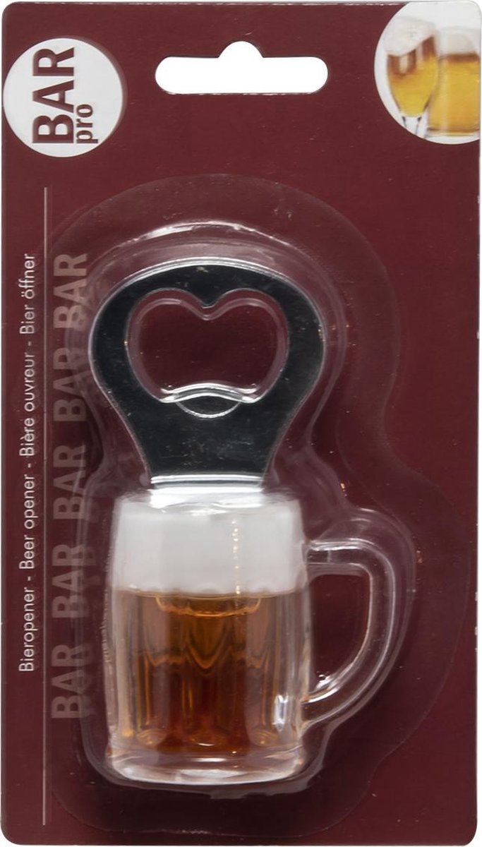 Bieropener - Bierfles - Leuk Kado -  Met  Magneet