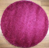 Vloerkleed Shaggy Plus 957 Purple 120x120 cm-Round