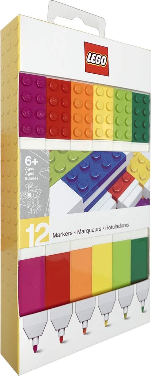 Markeerstiften - 12 kleuren - 2,2mm