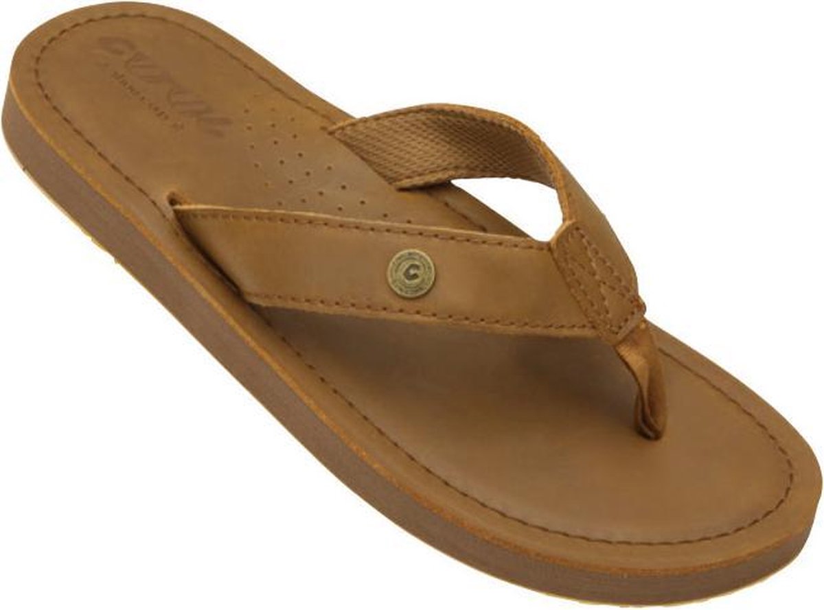 Kazar Heren zwarte teenslippers Black Heren
