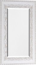 Witte Spiegel Brocant 58x78 cm – Romy – Witte Barok Spiegel – Spiegel Groot Wit – Muur Spiegel Klassiek – Perfecthomeshop