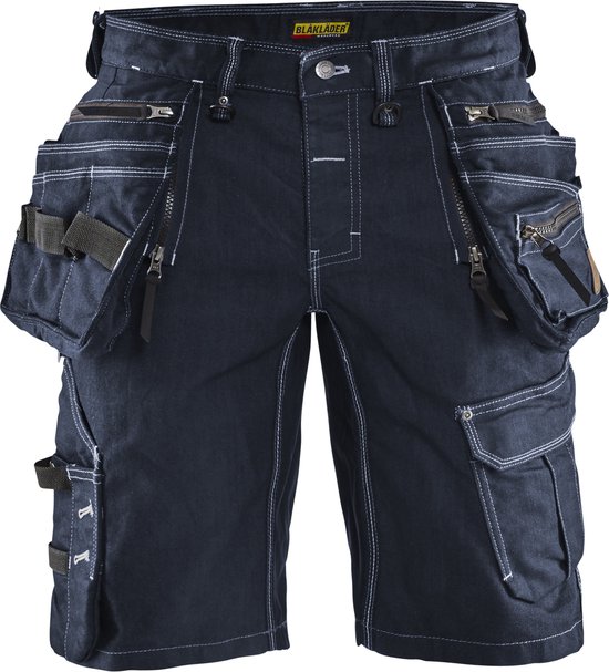 Blaklader BlÕklõder Short Denim Stretch X1900 bleu marine - taille C48