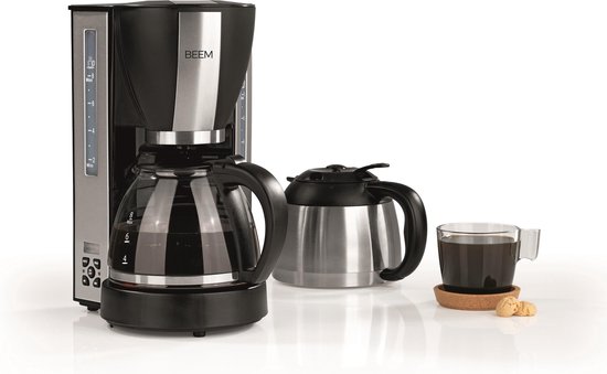 BEEM FILTER COFFEE MACHINE DUO Koffiezetapparaat, voor filterkoffie –  koffieapparaat... | bol.com