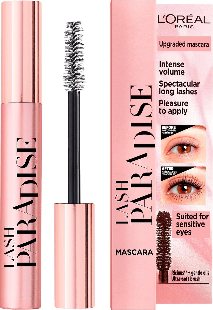 L’Oréal Paris Paradise Extatic Mascara - 01 Black - Zwart