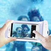 2 Stuks - Universele Mobiele Telefoon Hoes - Onder Water - Drijvend & 100% Waterdicht - Wit