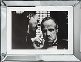 By Kohler Spiegellijst godfather rechthoek zilver 80x60x4.5cm (102551)