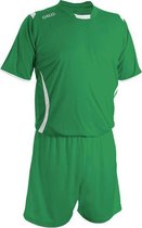 Voetbaltenue volwassenen (Voetbalshirt Levante inclusief voetbalbroek en voetbalkousen.) in de kleur groen - wit. Maat: M