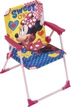 Disney Klapstoel Minnie Mouse 53 X 38 Cm Polyester/staal Roze
