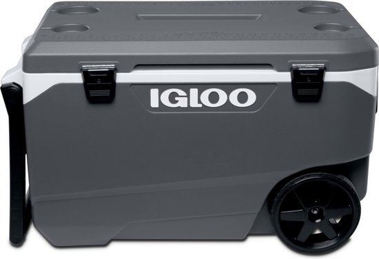 Schat invoer archief Igloo Latitude 90 Roller - Grote koelbox op wielen - 85 Liter - Grijs |  bol.com