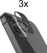 Beschermglas iPhone 12 Screenprotector - Camera Lens Screenprotector - 3x