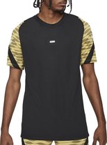 Nike Dri-FIT Strike 21  Sportshirt - Maat S  - Mannen - zwart/beige